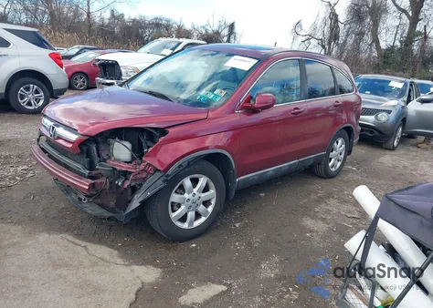 2008 Honda Cr-V Ex-L z USA, uszkodzony, nr VIN 5J6RE48768L037155